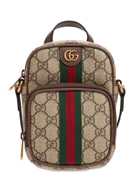 gucci supreme bag mini|gucci ophidia 3 zipper bag.